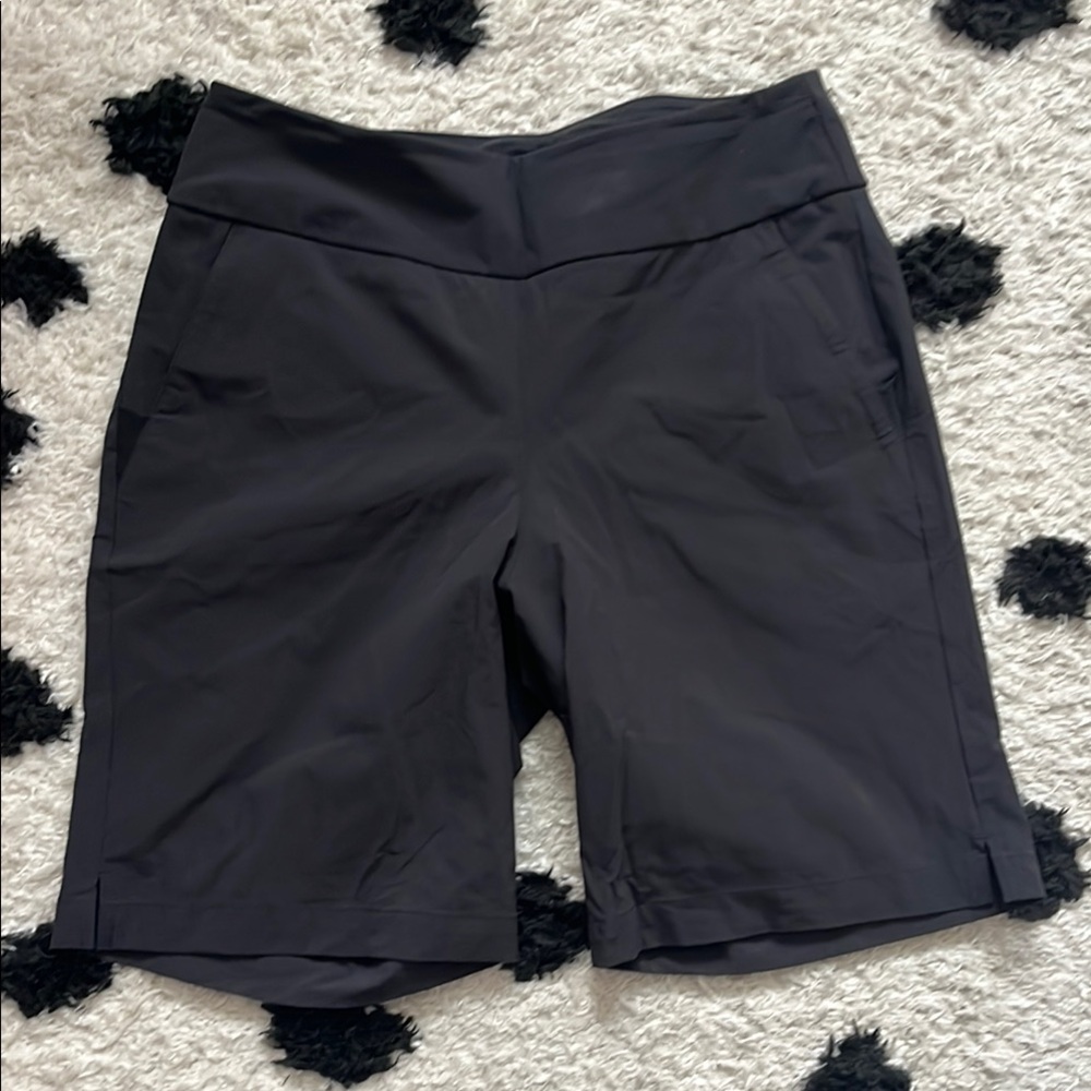 adidas Black Women's Performance Bermuda Shorts